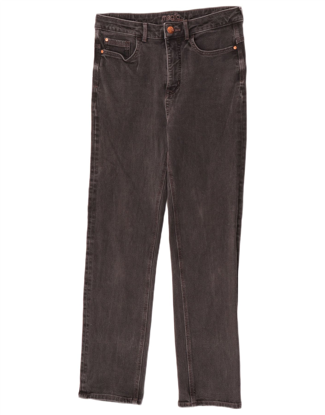 Женские джинсы узкого кроя Marks & Spencer UK 12 Medium W30 L28, черный хлопок