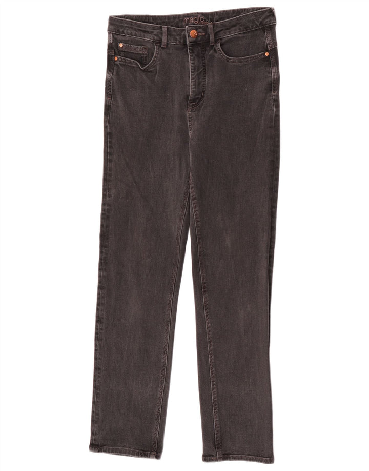 Женские джинсы узкого кроя Marks & Spencer UK 12 Medium W30 L28, черный хлопок