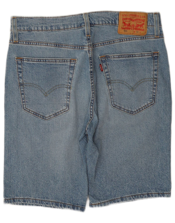 Мужские джинсовые шорты Levi's 405 W32, средний синий хлопок