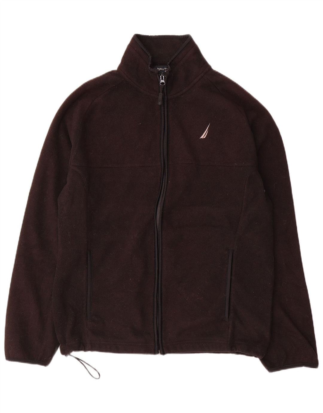 Мужская флисовая куртка Nautica UK 38, средний черный полиэстер