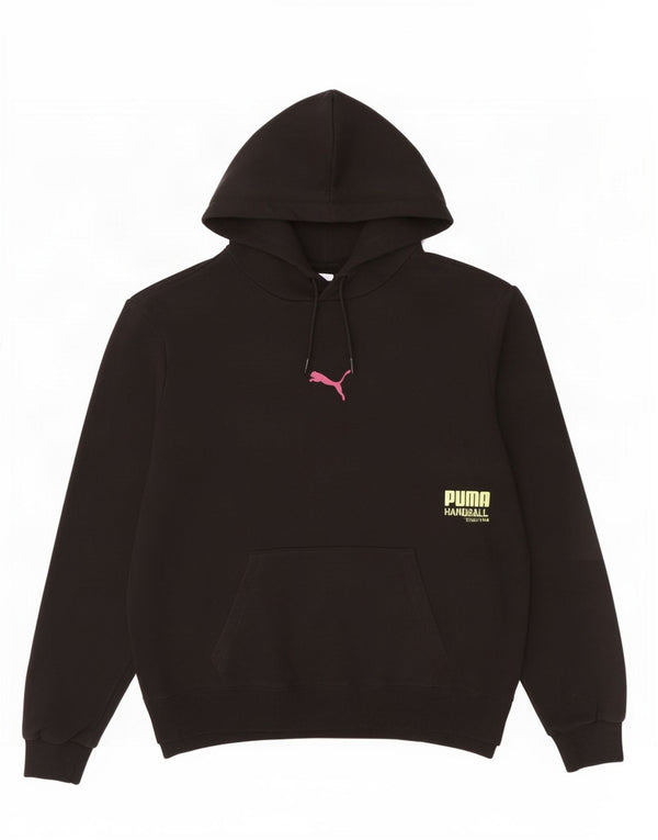 Мужской джемпер с капюшоном Puma, большой черный, хлопок