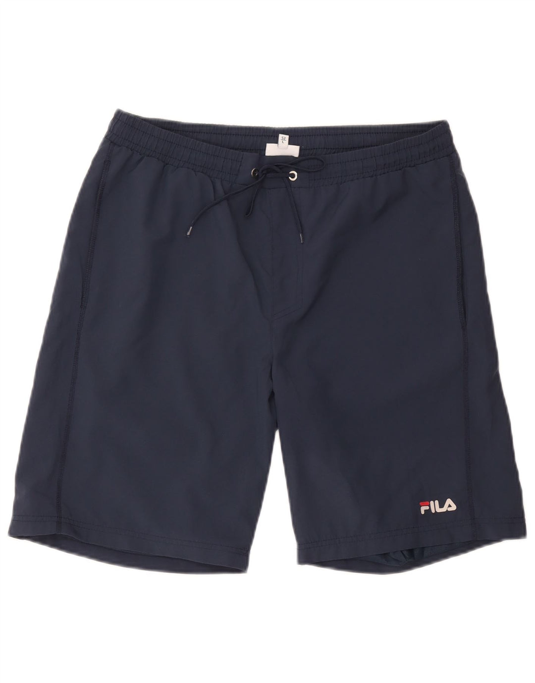 Мужские спортивные шорты Fila, большие темно-синие, полиэстер