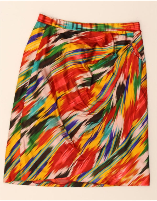 BELLVILLE SASSOON Womens Straight Skirt UK 14 Medium W30 Multicoloured