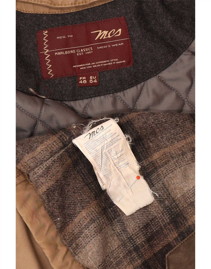 Мужская куртка Marlboro Classics EU 54 2XL, коричневый хлопок