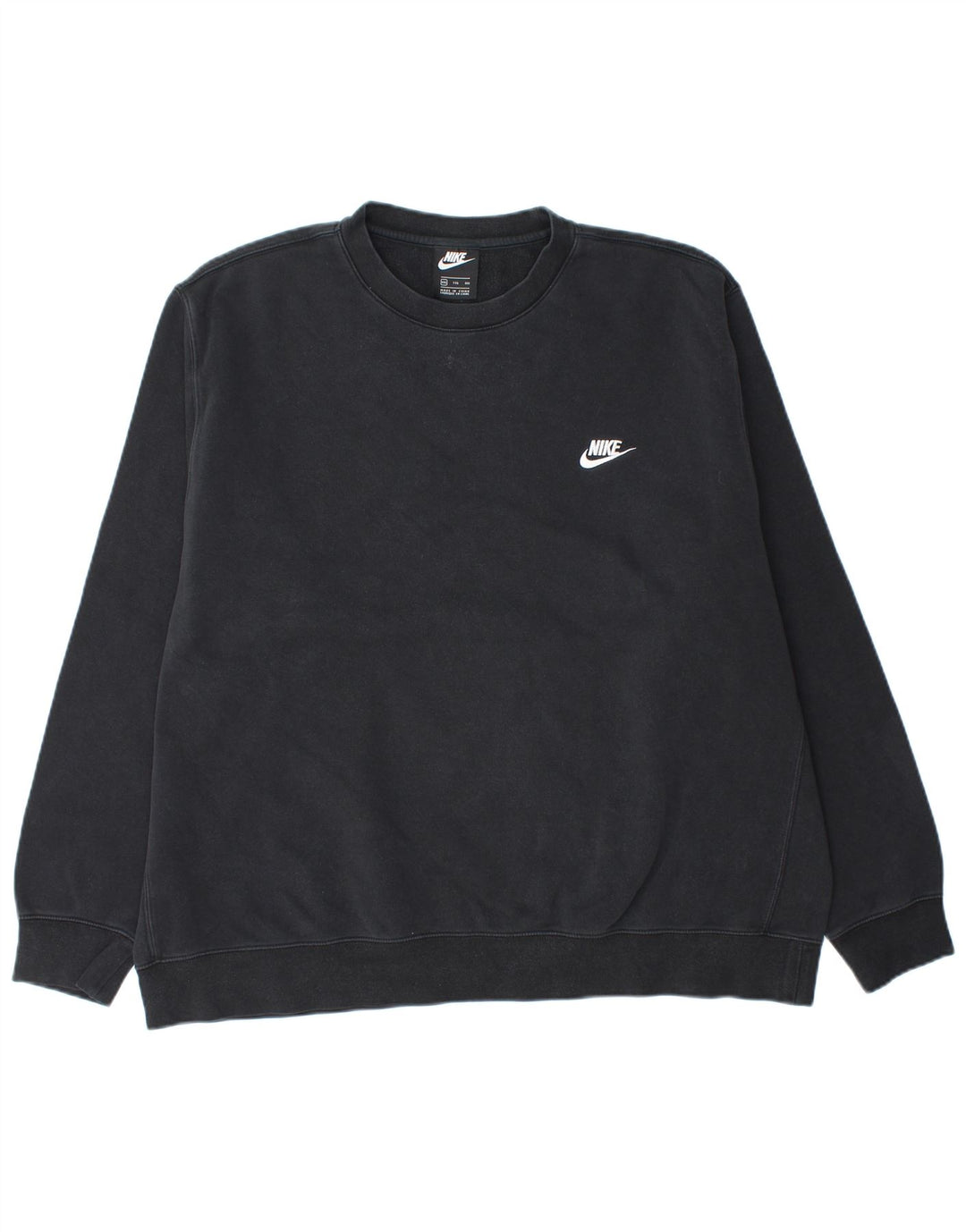 Мужской свитер NIKE 2XL, черный хлопок