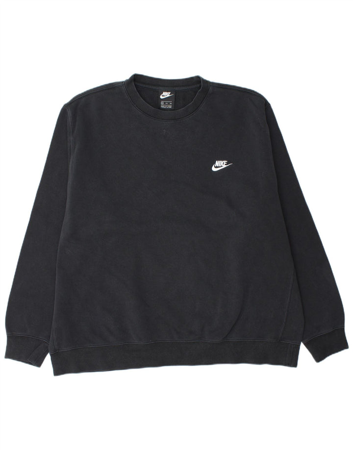 Мужской свитер NIKE 2XL, черный хлопок