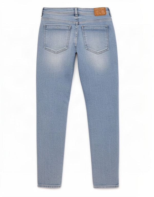 Женские узкие джинсы Zara EU 42, большие W32 L27, синие, хлопок