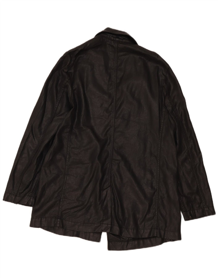 Женский открытый пиджак All Saints UK 16, большой черный лиоцелл