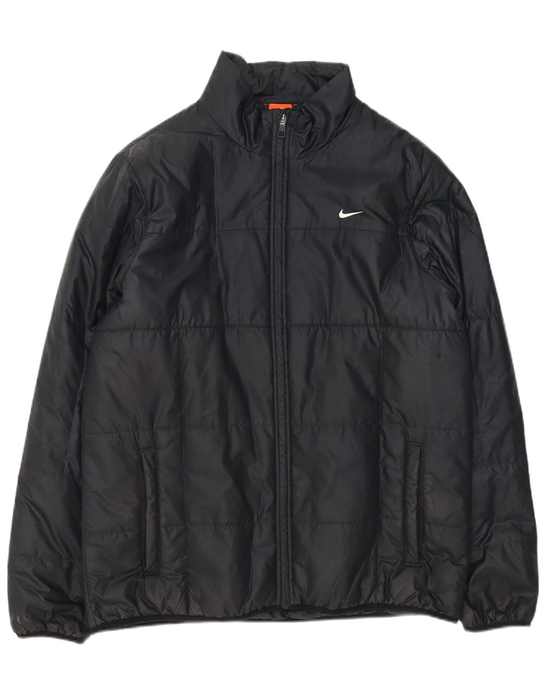 Мужская стеганая куртка Nike UK 40, большая черная, полиэстер