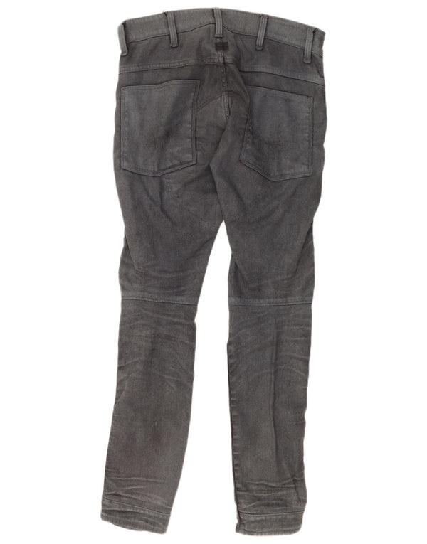 Мужские супертонкие джинсы G-Star W31 L32, черный хлопок