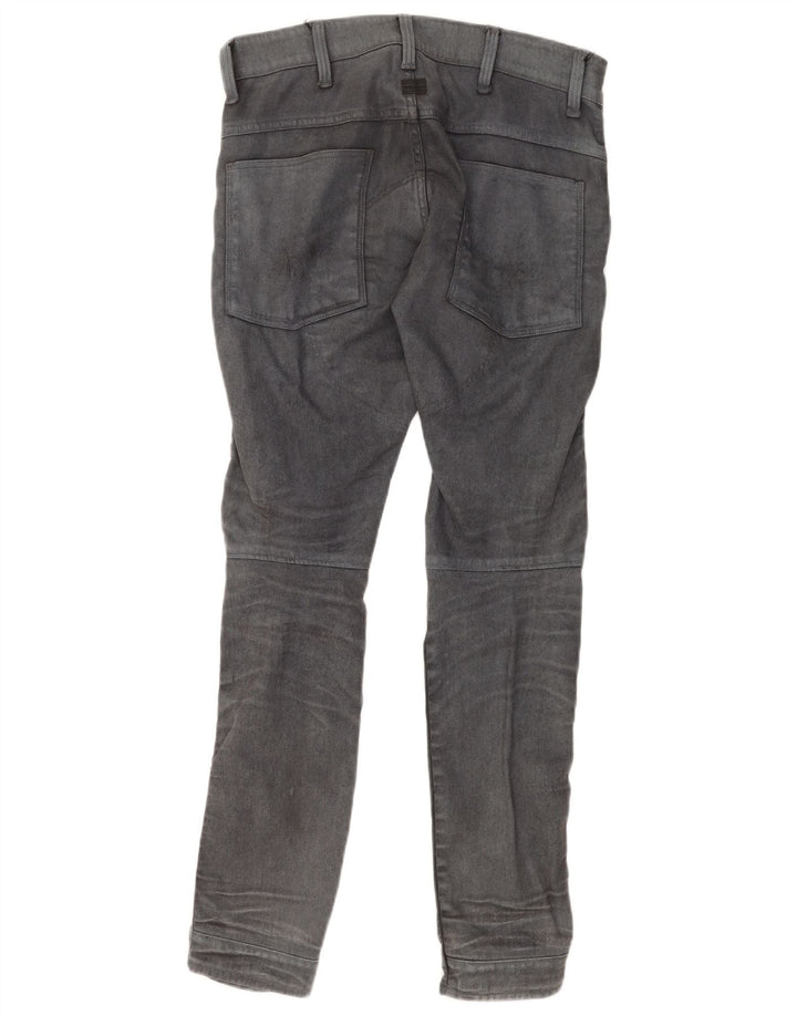 Мужские супертонкие джинсы G-Star W31 L32, черный хлопок