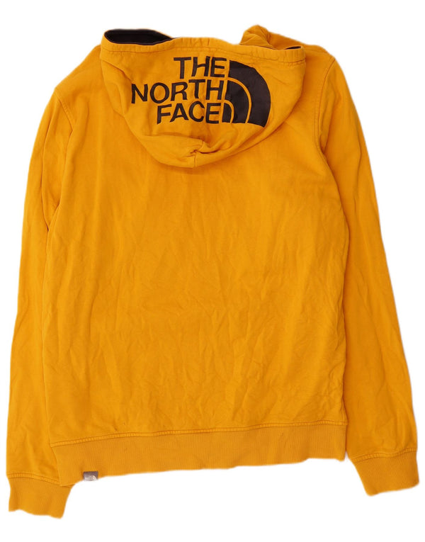 Мужской джемпер с капюшоном The North Face, большой желтый, хлопковый