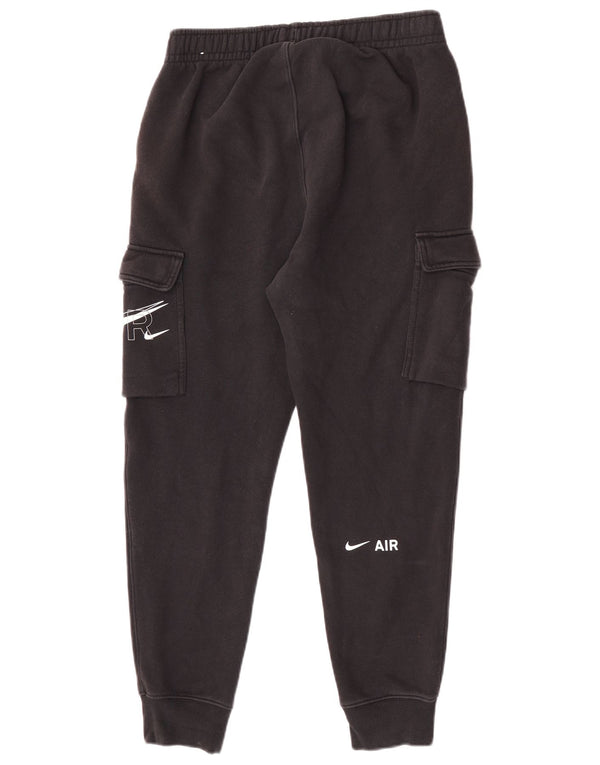 Мужские спортивные брюки-карго с графическим рисунком Nike, маленькие черные хлопковые брюки для бега