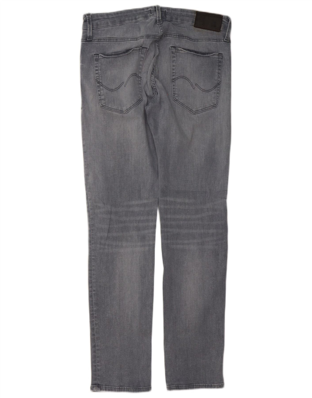 Мужские узкие джинсы Jack & Jones W32 L30, серый хлопок