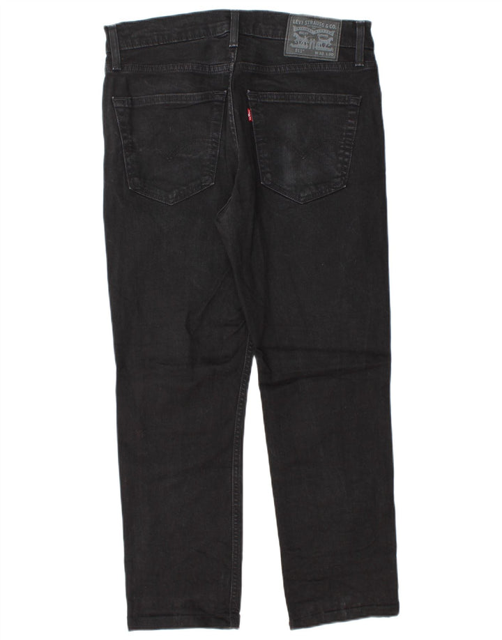 Мужские джинсы Levi's 511 Slim W33 L26, черный хлопок