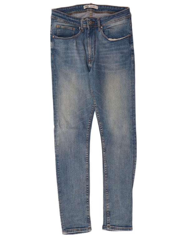 Мужские джинсы скинни ZARA EU 40 Medium W31 L30 Синие, хлопок