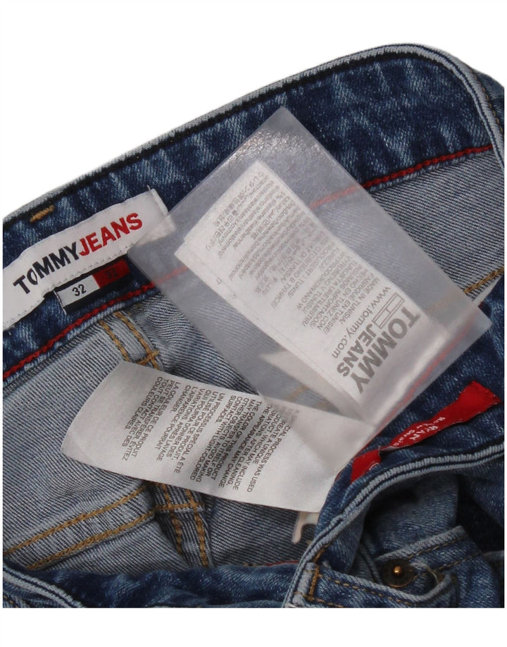 Мужские прямые джинсы Tommy Hilfiger Ryan Regular W32 L32, синий хлопок