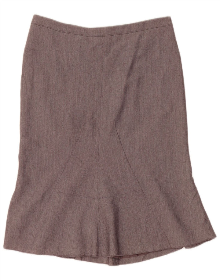 BCBGMAXAZRIA Женская юбка-труба США 0 XS W28 Серый полиэстер