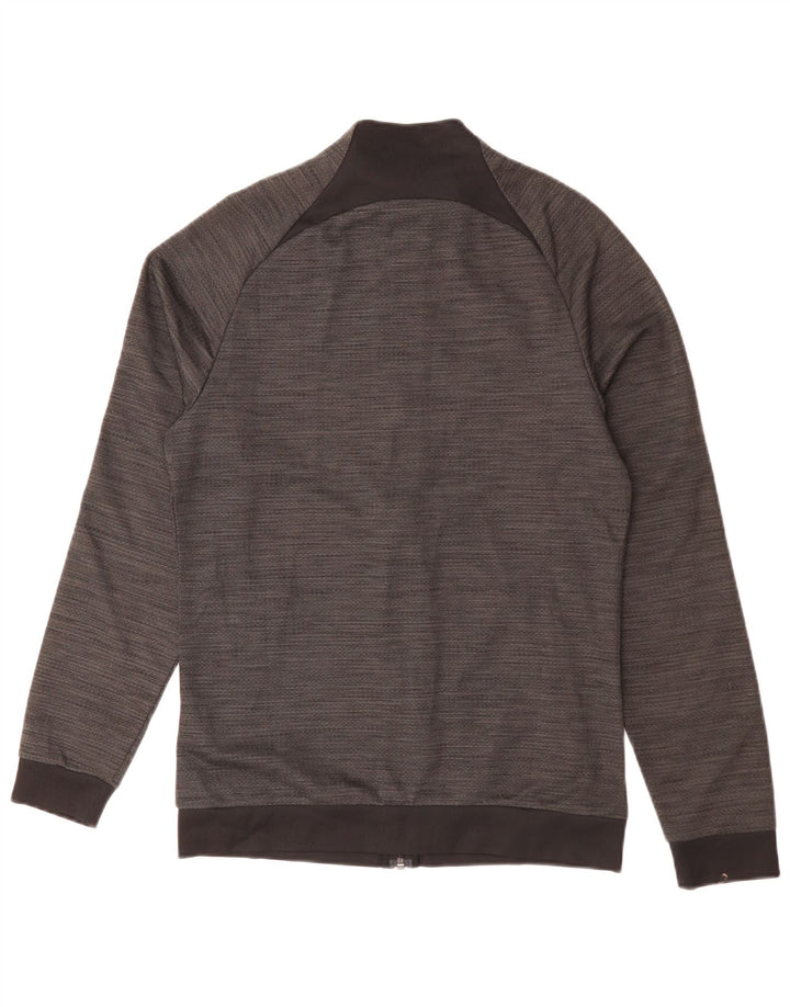 Мужской спортивный костюм NIKE Dri Fit, верхняя куртка, маленький серый полиэстер с крапинками