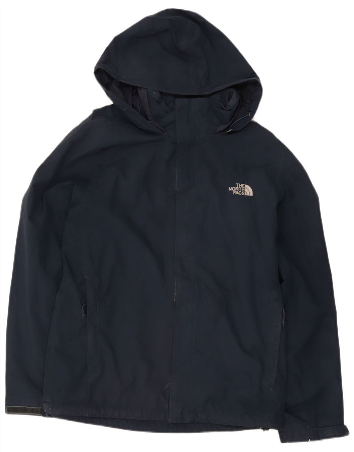 Мужская дождевик с капюшоном The North Face UK 40, большой темно-синий полиэстер