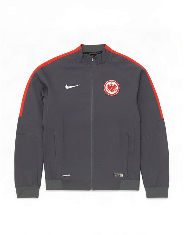 Мужская спортивная куртка Nike Eintracht Frankfurt, средний серый цвет с цветными блоками