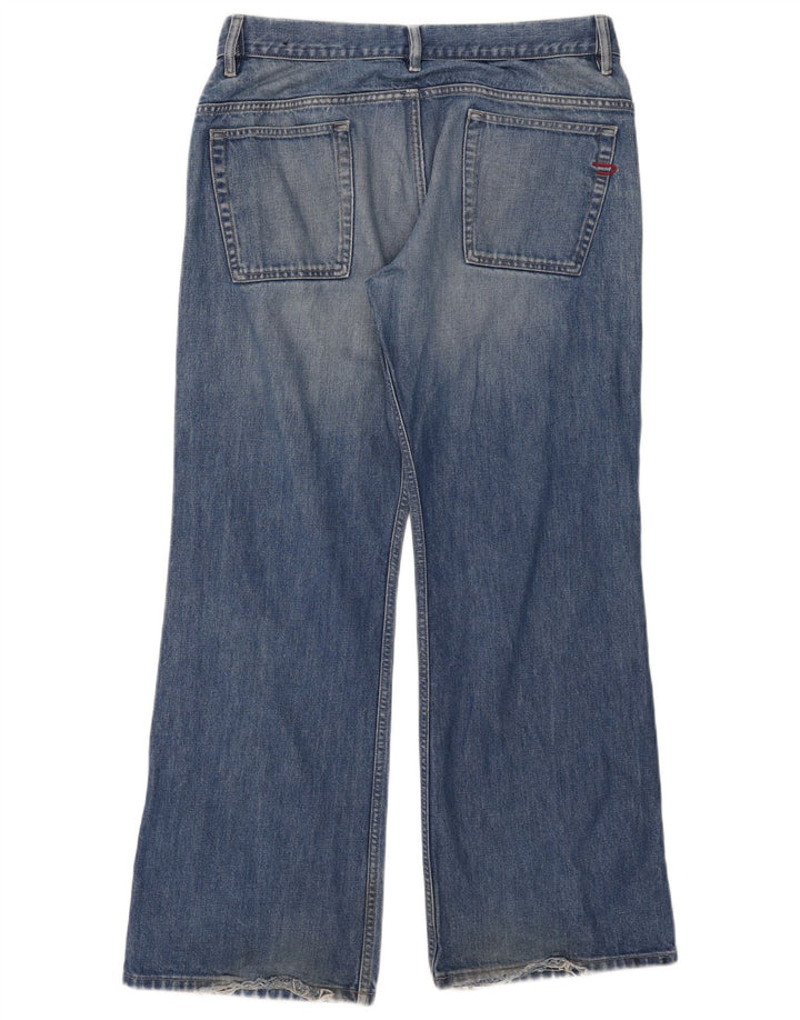 Мужские джинсы Diesel Bootcut W36 L30 синие, хлопок