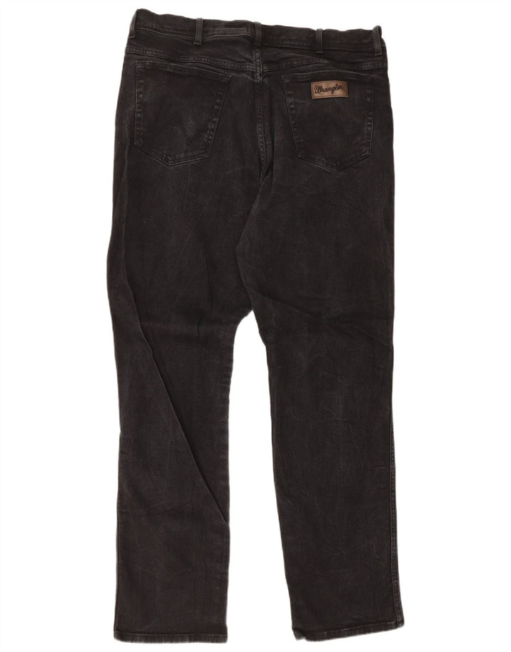 Мужские прямые джинсы Wrangler Texas W42 L36 черные