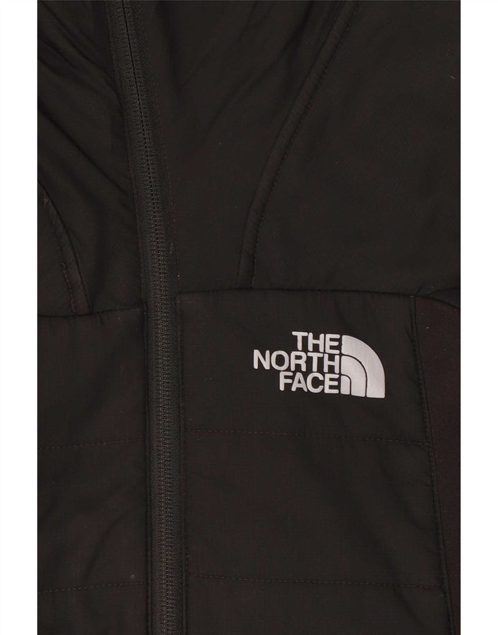 Мужской свитер с капюшоном на молнии The North Face, средний черный