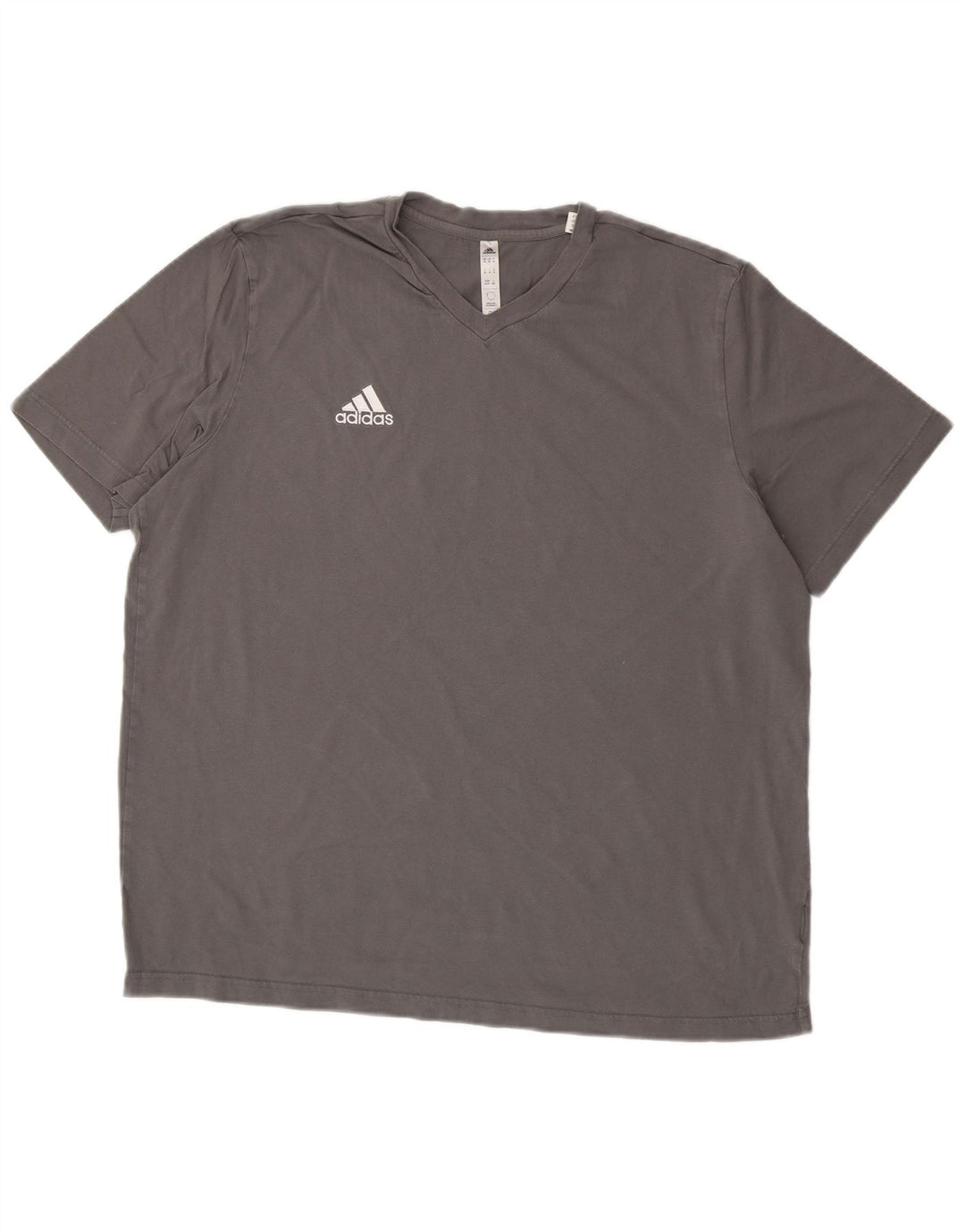 Мужская футболка Adidas Top XL Серый хлопок