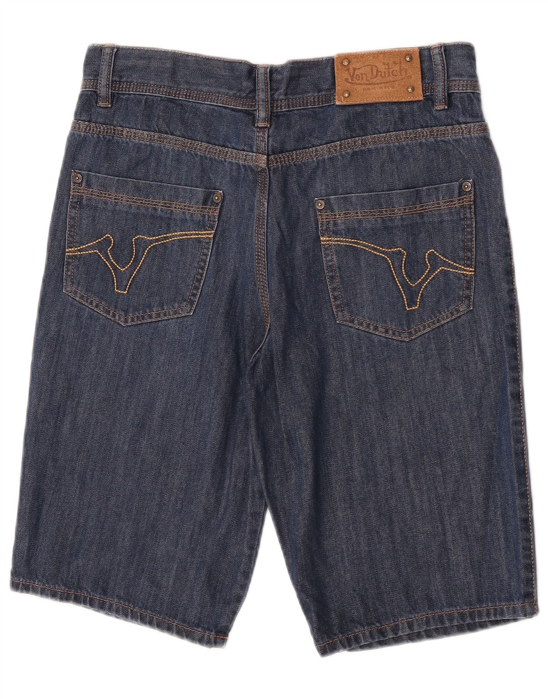 Мужские джинсовые шорты Von Dutch W29, маленькие синие, хлопок