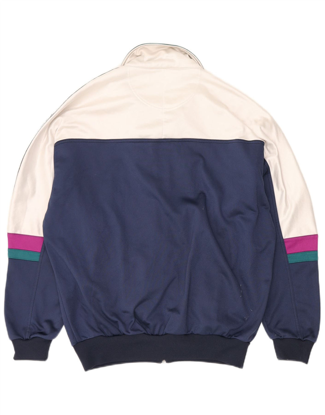 Мужской спортивный костюм ASICS с графическим рисунком IT 52, большой темно-синий с цветными блоками