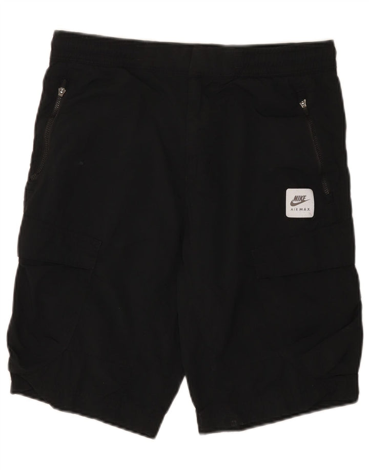 Мужские шорты-карго Nike Small W29, черный нейлон