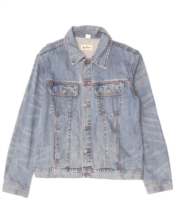 Мужская джинсовая куртка JOHN BANER UK 44 2XL, синяя, хлопок