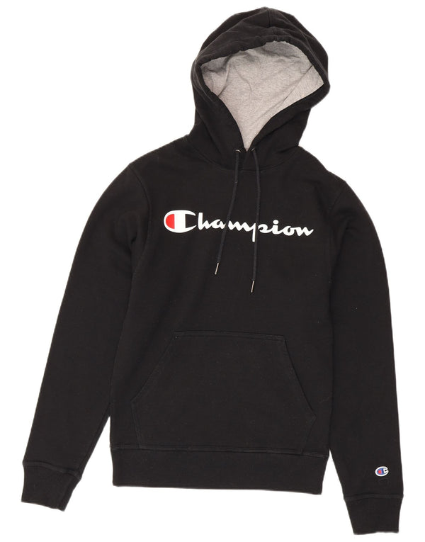 Мужской джемпер с капюшоном Champion XS, черный хлопок