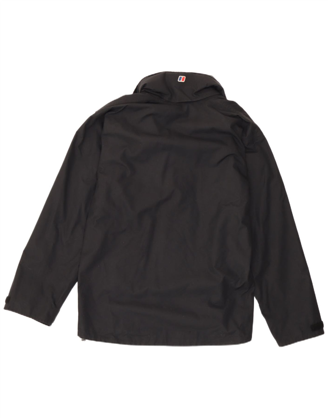 Berghaus Мужская дождевик с капюшоном UK 38 Средний Черный Нейлон
