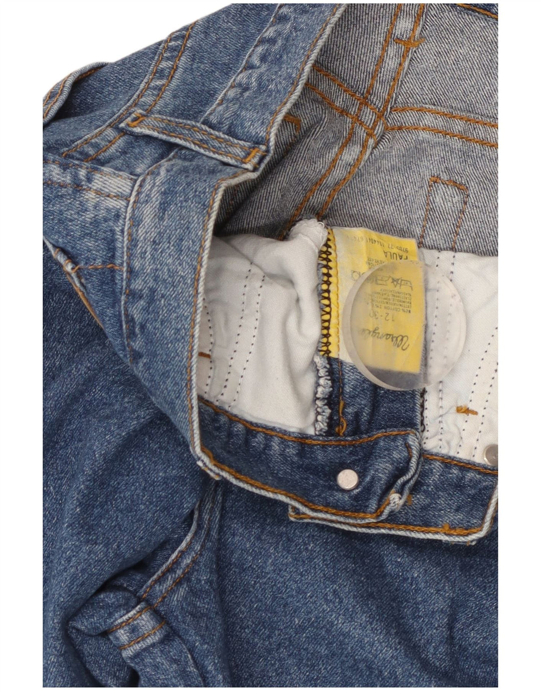 Женские прямые джинсы Wrangler Paula W30 L30 синие, хлопок