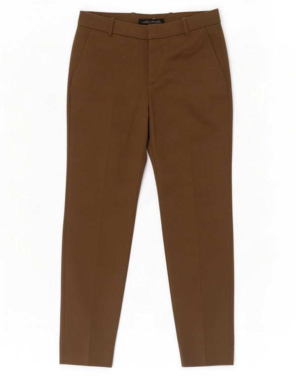 Женские прямые брюки-чиносы Zara EU 38, маленькие W28 L28, хлопок цвета хаки