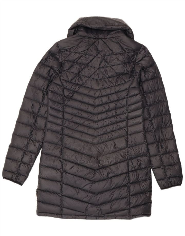 Женское стеганое пальто Jack Wolfskin UK 8/10, маленький серый полиамид