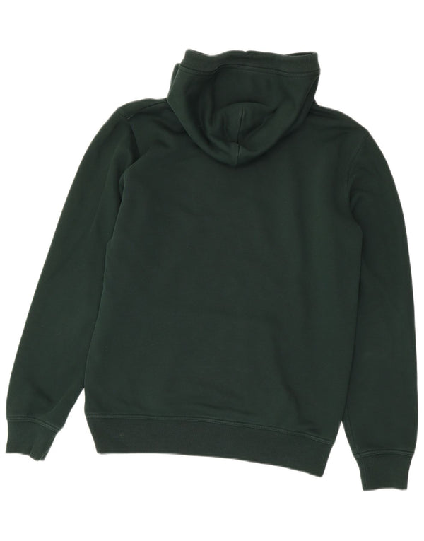 GANT Mens Graphic Hoodie Jumper Medium Green Cotton