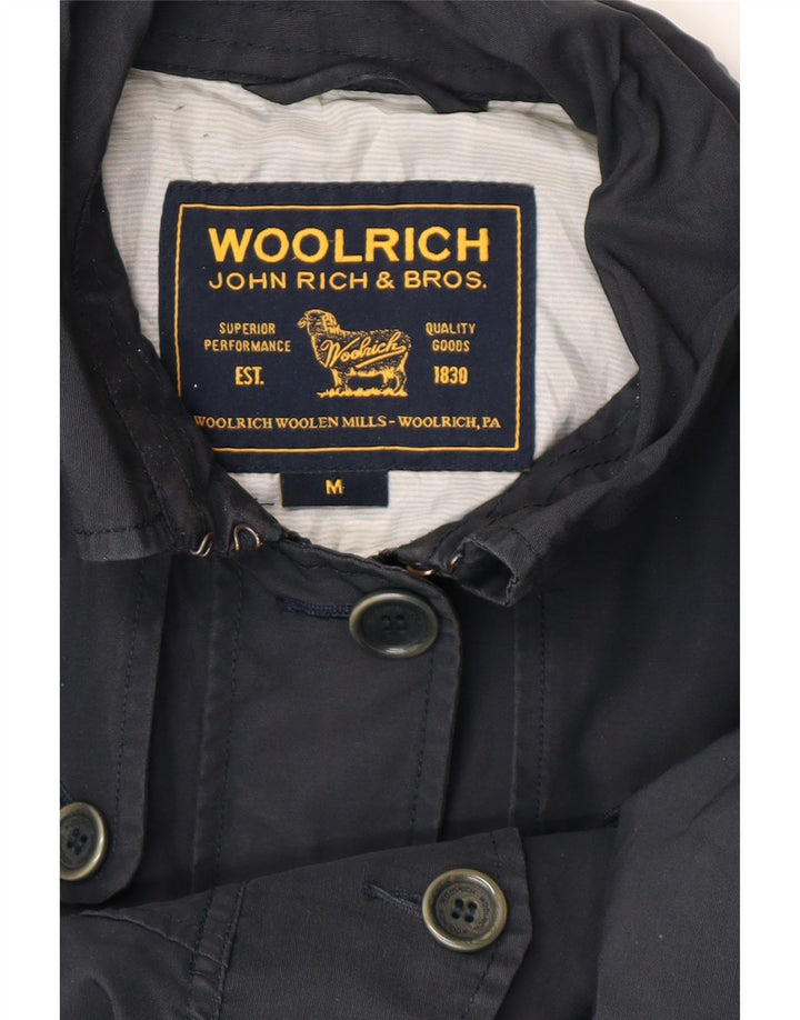 Женский тренч WOOLRICH UK 14 средний черный