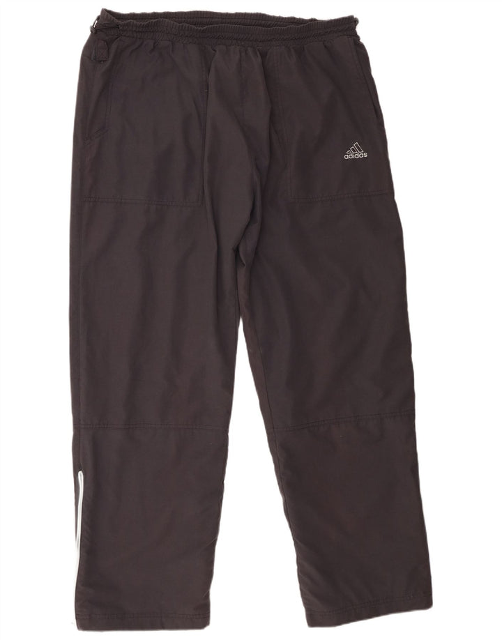 Мужские спортивные брюки Adidas XL серые из полиэстера