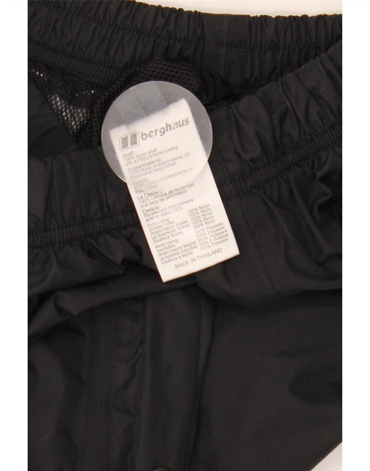 BERGHAUS Женские спортивные брюки UK 12, средний черный нейлон