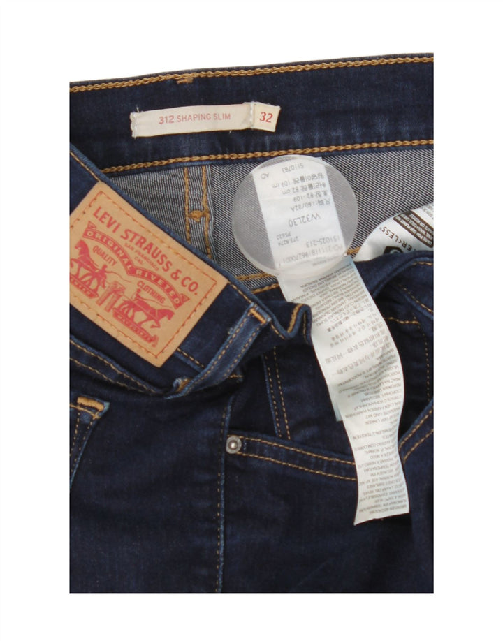 Женские джинсы Levi's 312 Shaping Slim W32 L30, синий хлопок