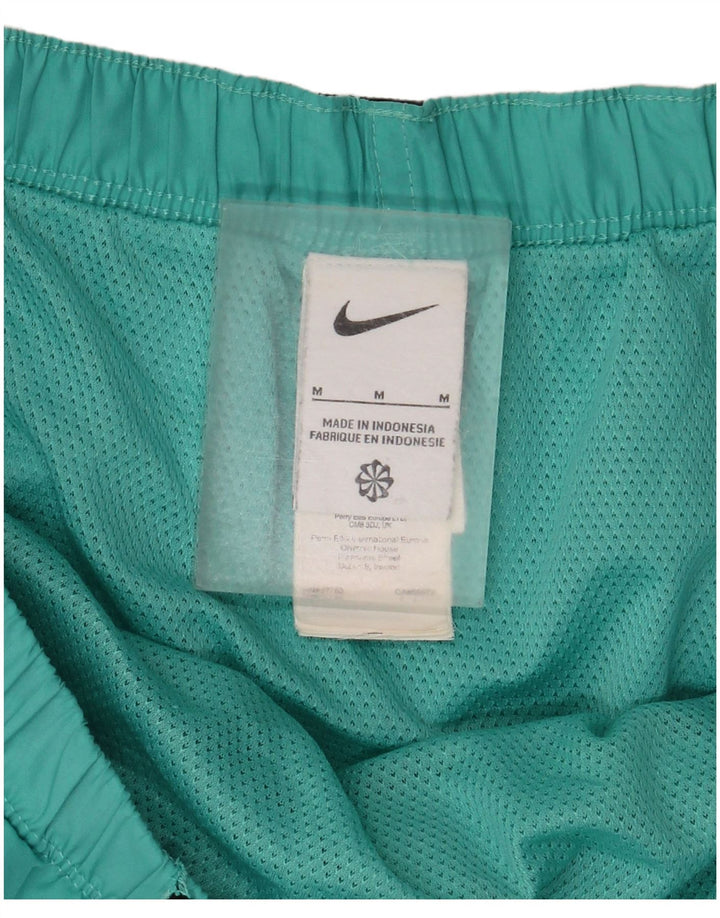 Женские шорты для плавания Nike UK 14, средний зеленый полиэстер
