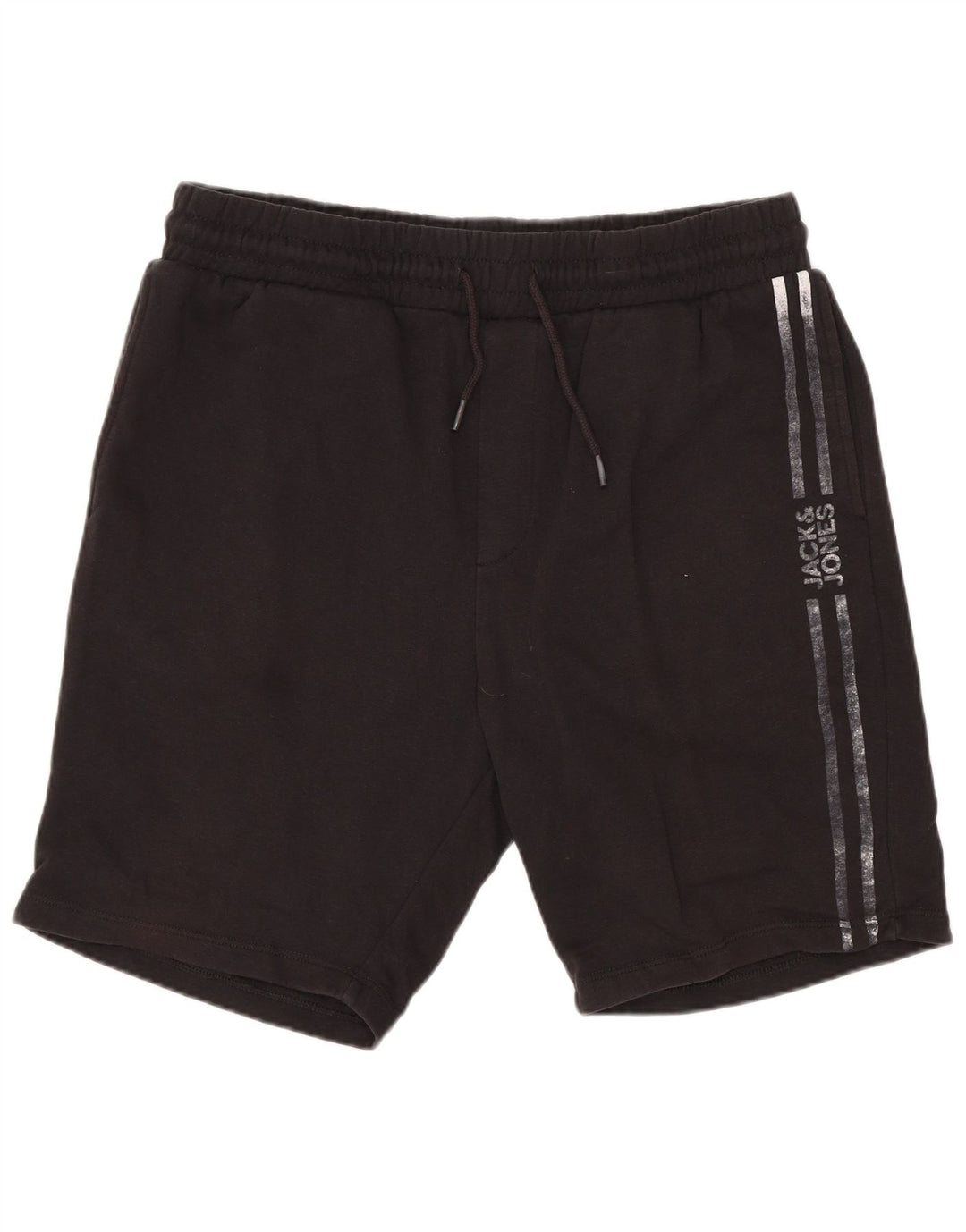 Мужские спортивные шорты Jack & Jones, большие черные, хлопковые