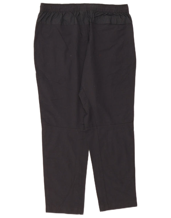 Женские спортивные брюки Nike UK 14, большие черные хлопковые