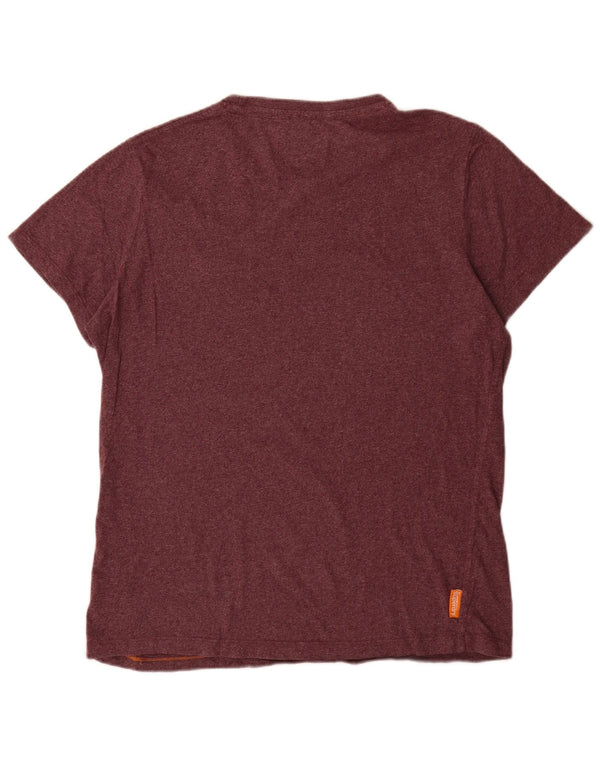 Мужская футболка Superdry Top XL Бордовый хлопок