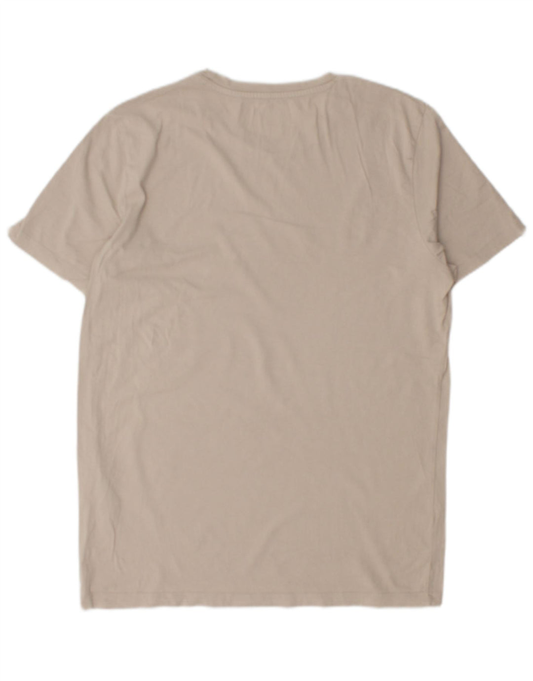 JACK & JONES Мужская футболка из хлопка среднего бежевого цвета