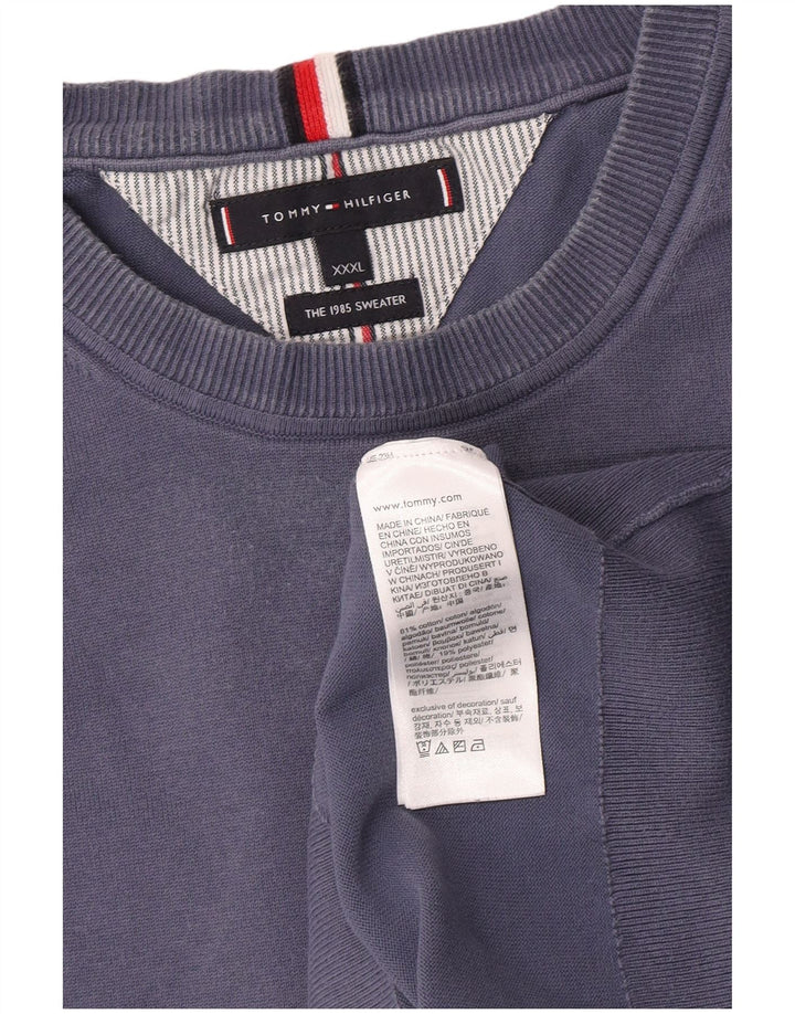 Мужской свитер Tommy Hilfiger 3XL, синий хлопок