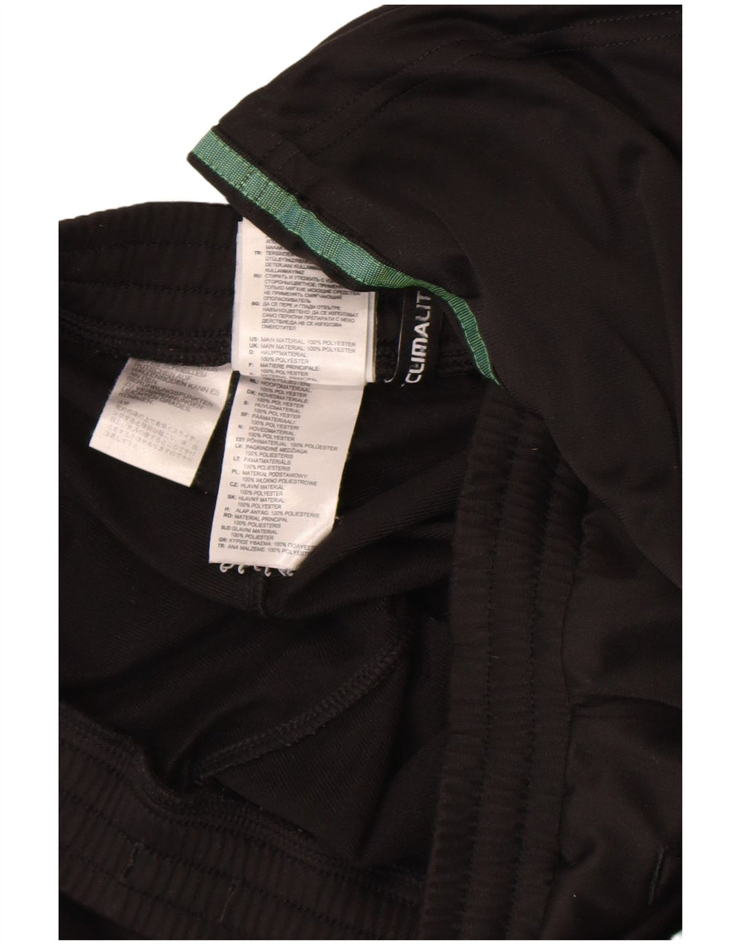 Мужские спортивные брюки Adidas Small W29 L30, черный полиэстер